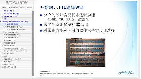 深入浅出玩转FPGA视频学习课程 Lesson02：可编程逻辑器件基础