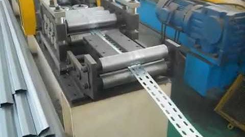 Perforated Angle roll forming machine