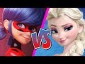 Elsa vs Ladybug - BATALLAS DE REGGAETON