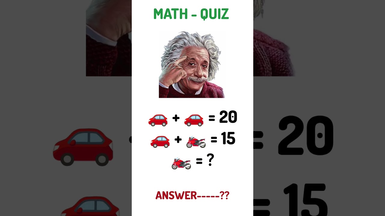 🔥 Only Geniuses Get It Right!#puzzle #maths #iqtest #ytshorts