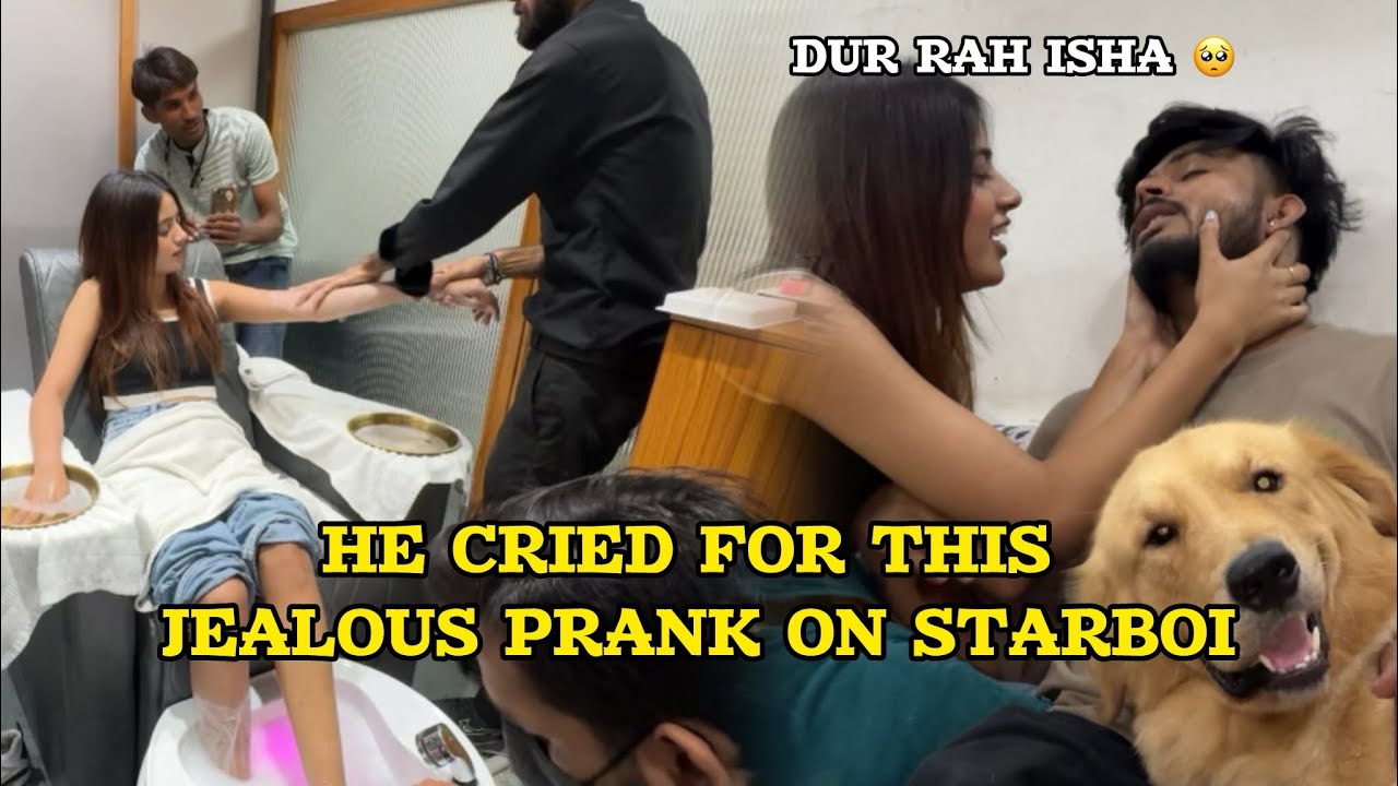 STARBOI GOT JEALOUSY WHEN OTHER BOY TOUCH ME 😰 | PRANK ON BOYFRIEND