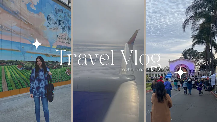 Mini Travel Vlog to San Diego (my first video)