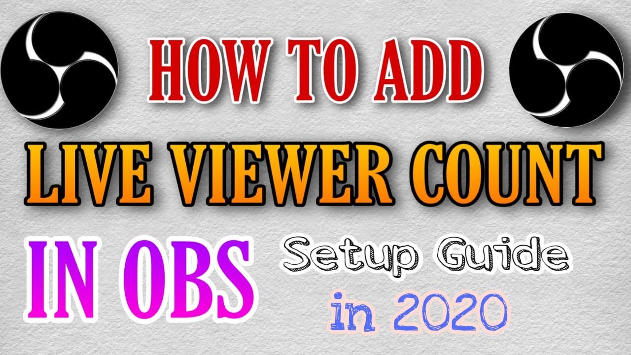 How to add live video view count to livestream 