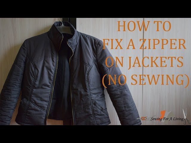 Coat And Jacket Zipper Repair