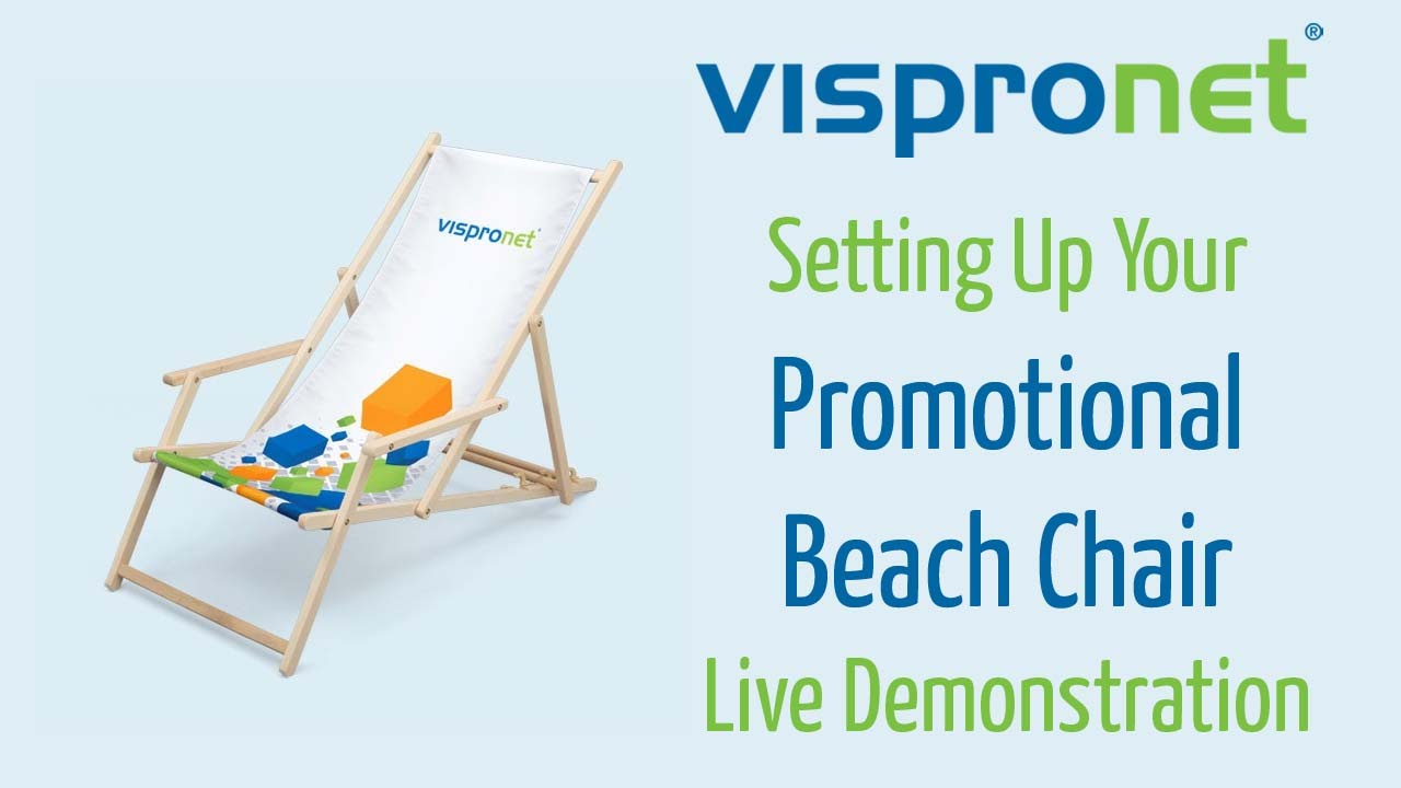 Custom Beach Chair How To Setup Vispronet Youtube