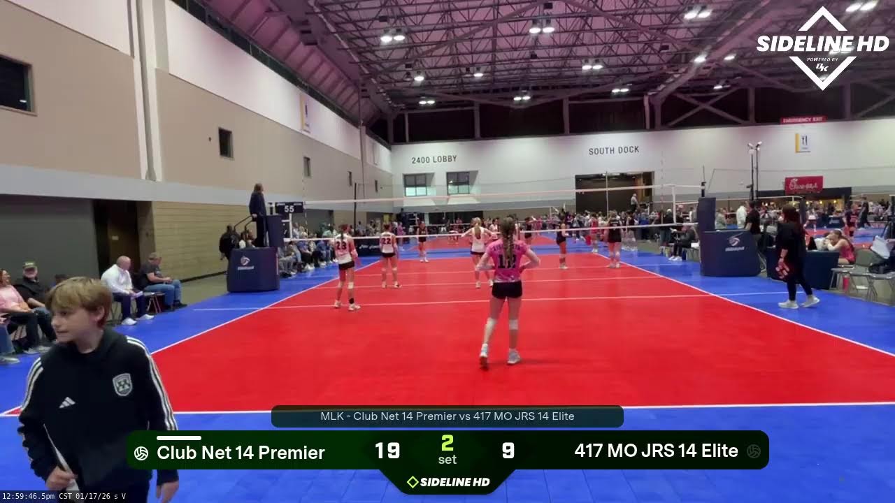 MLK R1M3 - Club Net 14 Premier @ 417 MO JRS 14 Elite (2026.01.17)
