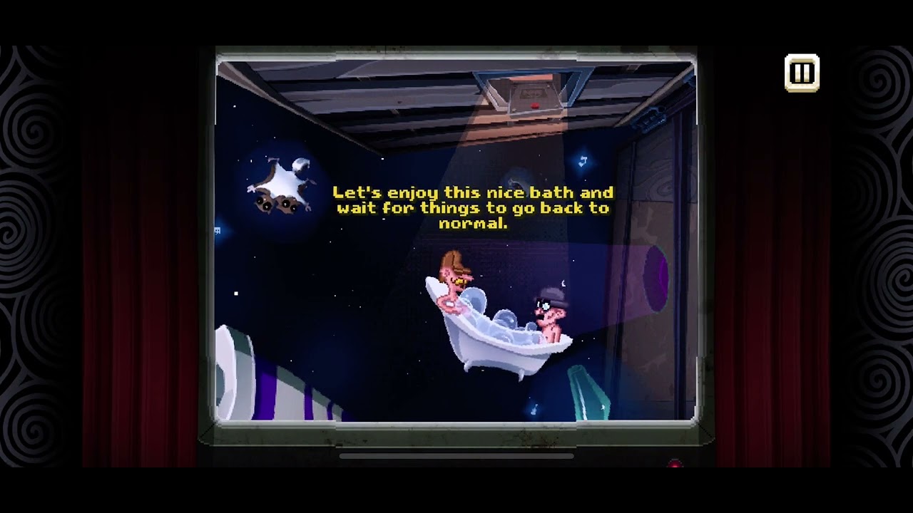 There is no game WD: Enjoying this bath