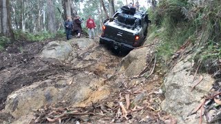 Ford Ranger PX2 Off Road Test Rocky Hill Climb