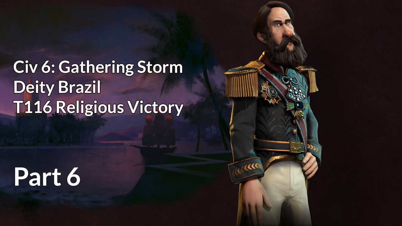 Civ 6 - T116 Deity Peaceful Religious Victory - Part 6