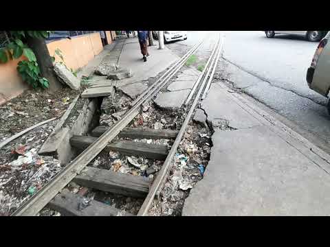 รางรถไฟเก่าพม่าแถววัดเทพทันใจ