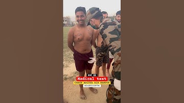 SSC GD MEDICAL TEST #medical #sscgd #army #checkup #shorts #reels