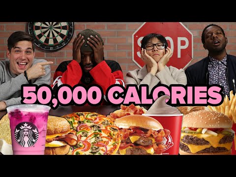 We Tried To Eat 50,000 Calories In 24 Hours