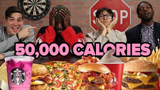 We Tried To Eat 50,000 Calories In 24 Hours