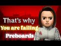 Reason why you failed preboards? HARSH TRUTH🔥😡