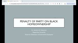 Judicial Foreclosures and Home Appraisal Bias’s Impact on Black Homeownership