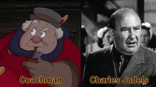 Character And Voice Actor - Pinocchio 1940 - Coachman - Charles Judels