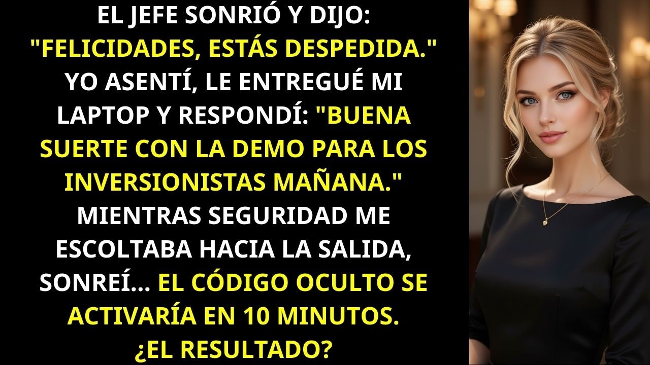 Mi jefe robó mi idea de startup… pero no sabía que le dejé una trampa...
