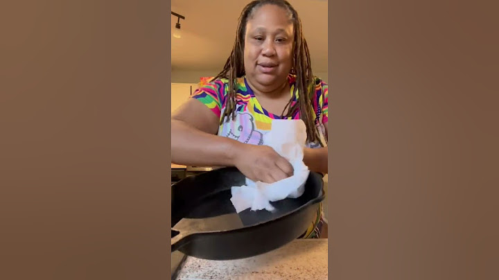 Season Cast Iron Pan