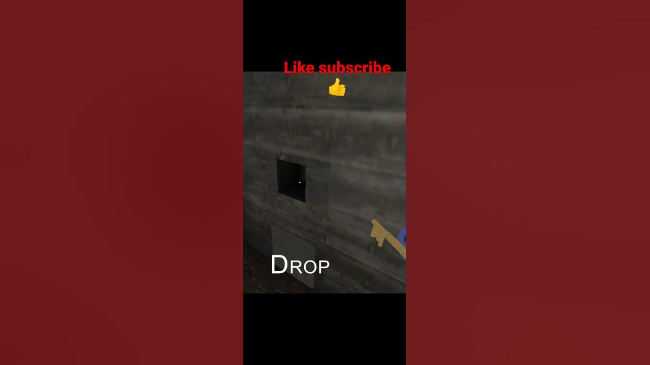 Use of screwdriver in GRANNY chapter 1.shorts. YouTube