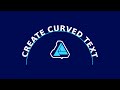 How To Curve Text with Affinity Designer