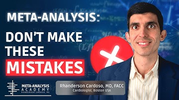 What Nobody Tells You: 3 Critical Meta-Analysis Errors