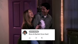 Friends || Ross Geller and Rachel Green Once Said (Türkçe Altyazılı)