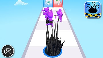 Dark Hole 3D - Gameplay Walkthrough Part 3 - Casual Game Levels To Play (iOS, Android)