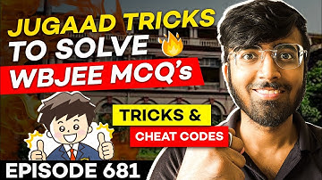 Jugaad Tricks to solve WBJEE Mcqs🔥| Tricks & Cheat Codes #681 #wbjee2023 #tukkatricks #wbjee