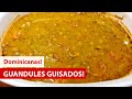 Como hacer GUANDULES GUISADOS 🍛🐷 [CON CHORIZO] | Cocina Dominicana 🇩🇴