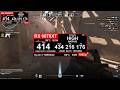 Counter Strike 2: 9070 XT + 9850X3D 1080p LOW vs HIGH
