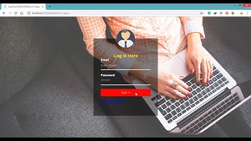 How to make Transparent Login form Design in ASP .Net, CSS | Form Design