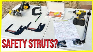 How to Install RV Bumper Reinforcement Struts