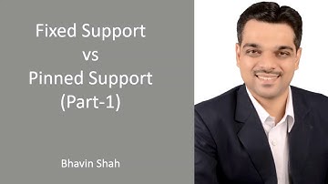 Fixed vs Pinned Support (Part-1)