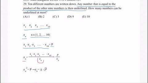 2015 Math Kangaroo Levels 9-10 Problem #29