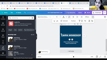 Create Toastmasters videos using Canva
