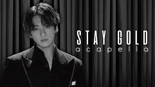 BTS (방탄소년단) — Stay Gold [Filtered Acapella]