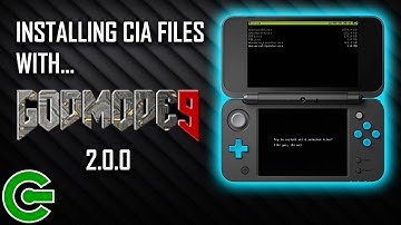 INSTALLING CIA FILES WITH GODMODE9 2.0.0 : MUST WATCH!