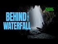 Behind the Waterfall: 1 Hour Cave Ambience &amp; Roaring Falls (Seamless Loop)