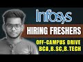Inofsys Hiring Freshers for BCA, B.Sc, B.Tech Degree | Freshers Jobs in Infosys | Gowtham M