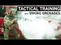 Live Fire Tactical Training with Smoke Grenades