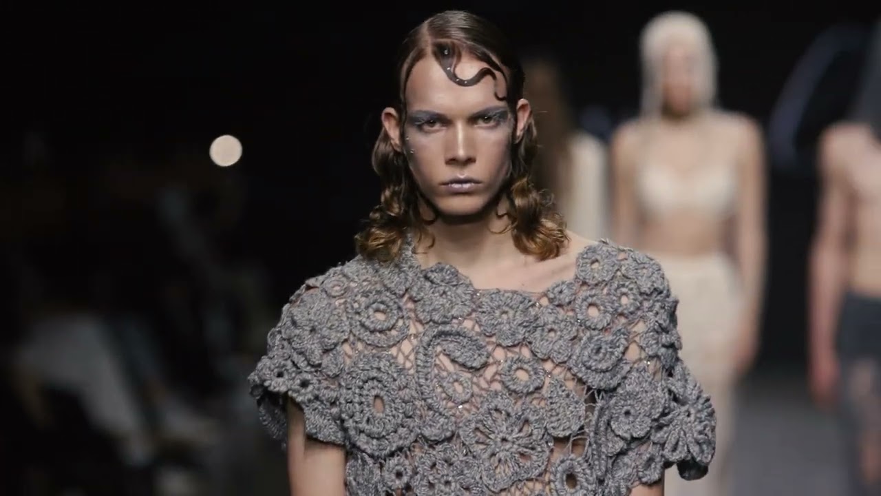 Novaliss Riga Fashion week fashion show 'I Don't Speak Human'