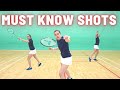 All 60 shots in badminton learn every shot