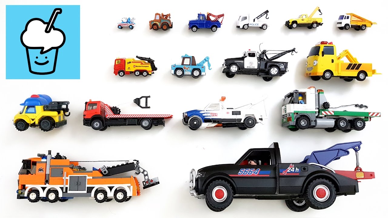 playmobil tow truck playset