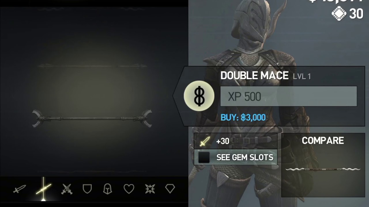 Fighting Terrovax (infinity blade)