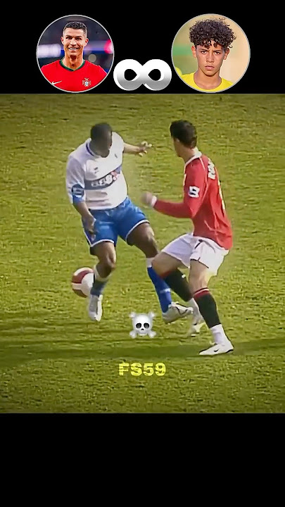 Young Ronaldo ∞ Cristiano Jr🔥☠️ #footballshorts #football #shorts