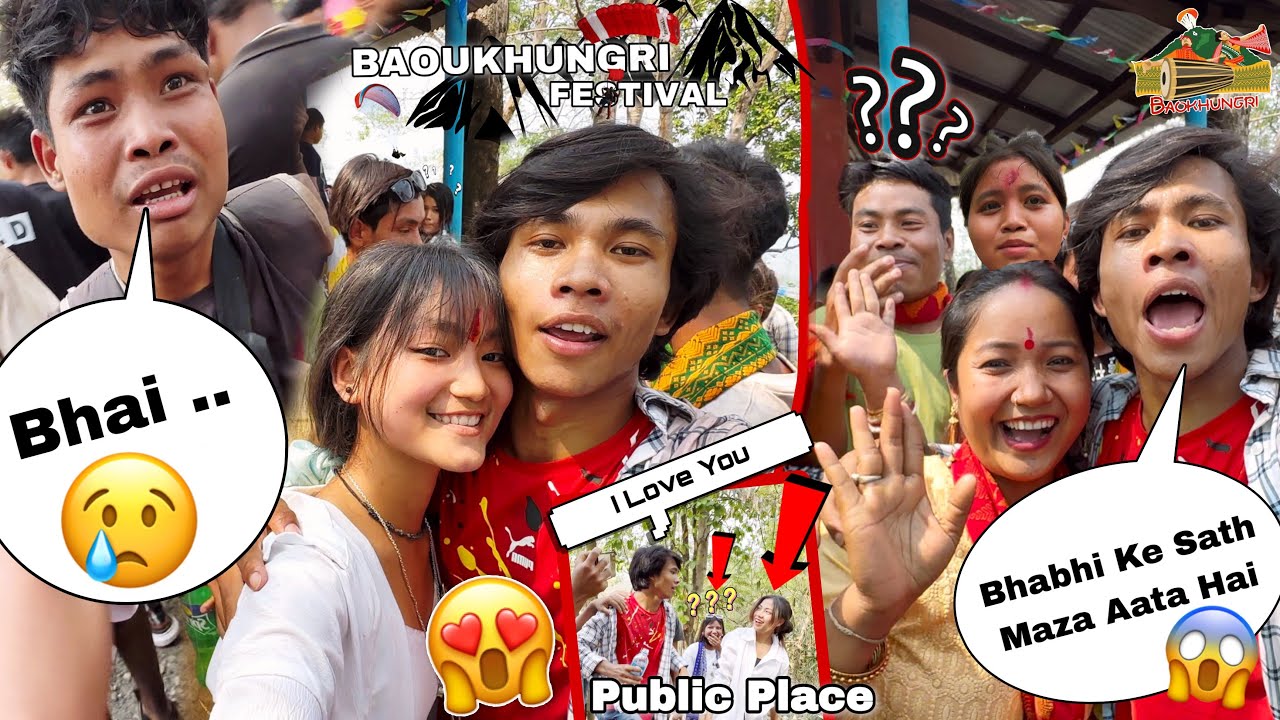 Bhabhi Se Aashirwad Le Liya😢😱 ll Or Yah Banda Aisa Ho Gaya😢ll Baoukhungri Festival 2023 ll B Boys
