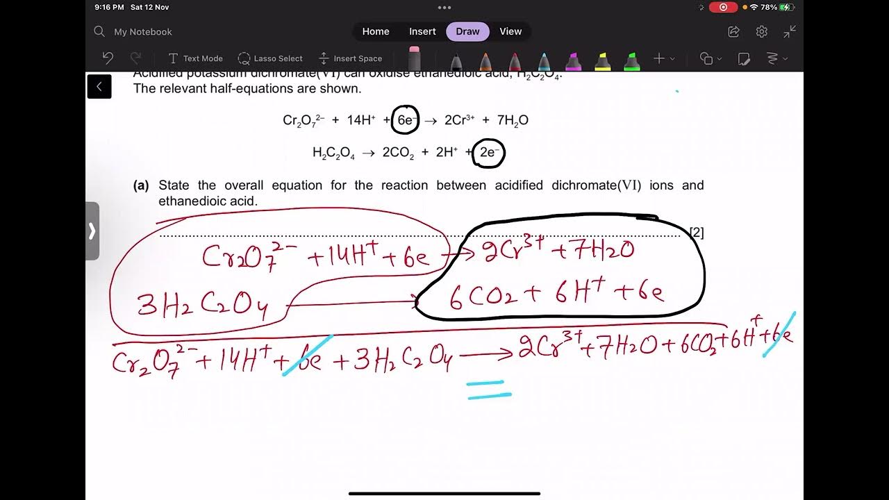 balancing-the-redox-reactions-by-oxidation-number-past-paper-questions