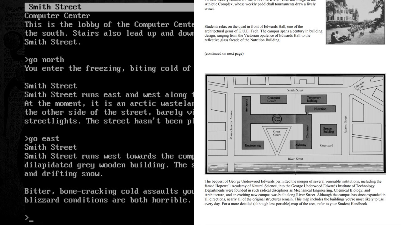 The Lurking Horror (DOS) 1 - Maintenance Man of Doom [Halloween Games]