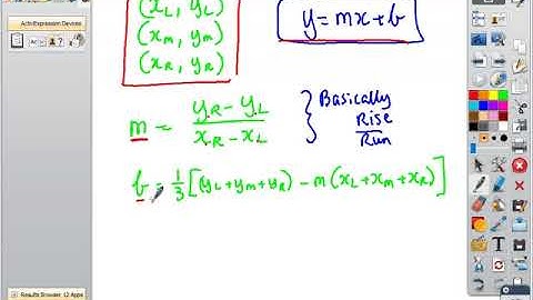 3 median regression line