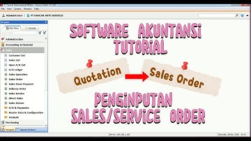 V.02-Software Akuntansi Tutorial | Modul Sales Order